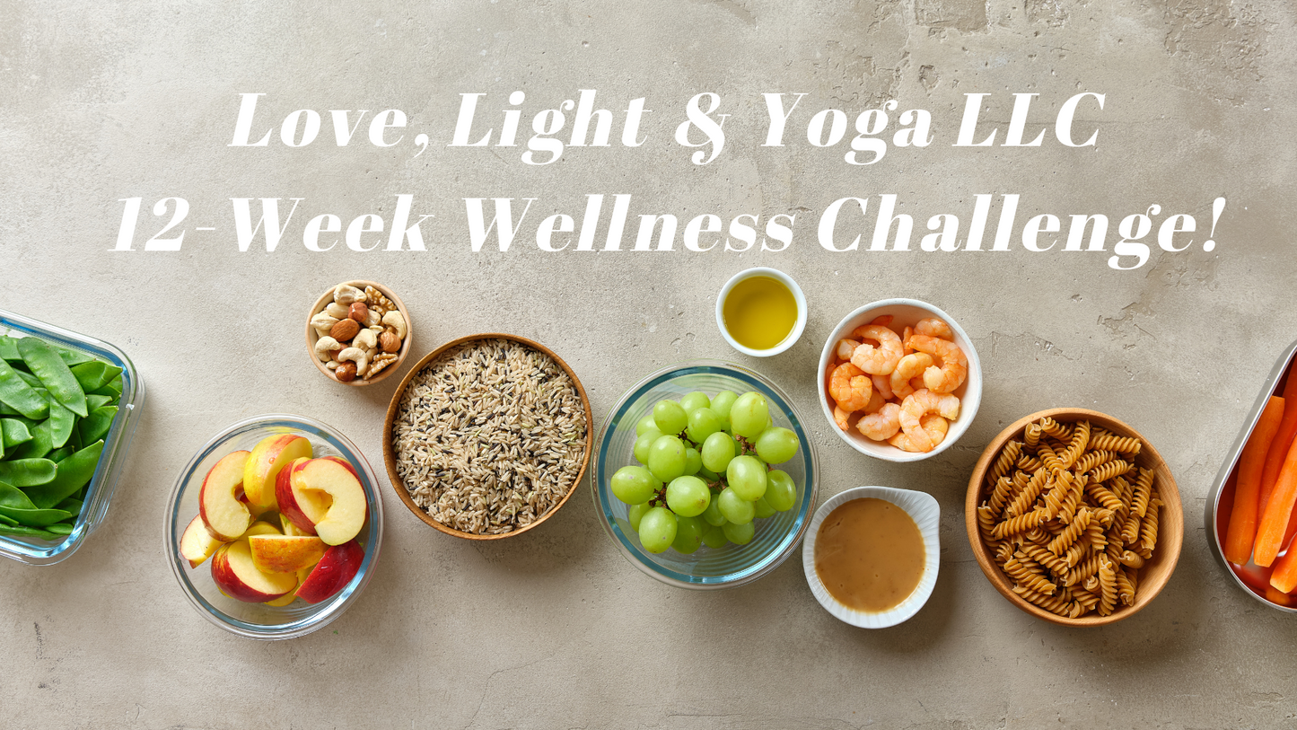 12-Week Wellness Challenge Tracker: Digital Download